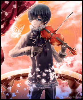 Kuroshitsuji - Ciel with violin