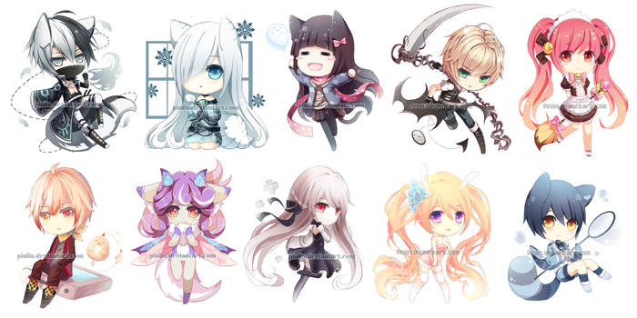 Chibi gifts/raffle prizes