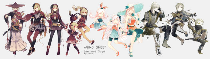 Luminare Saga - Aging sheet 2