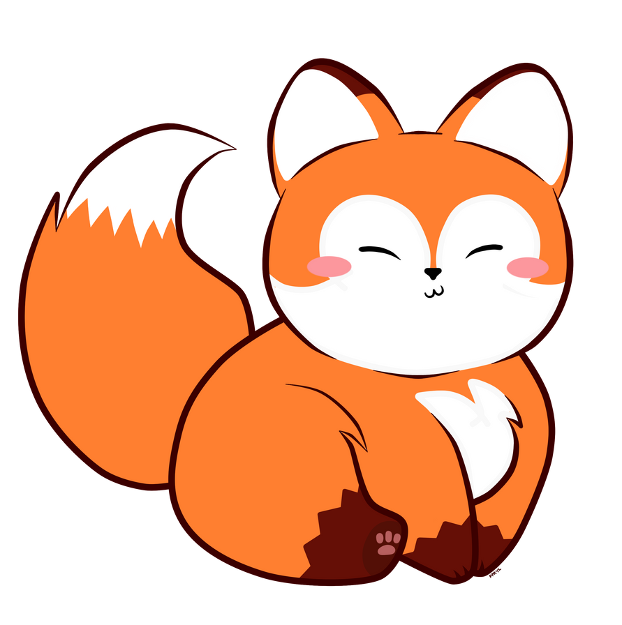 Fat Little Fox by pinkplaidrobot on DeviantArt