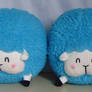 Cotton Candy Sheep Plush! _Blue