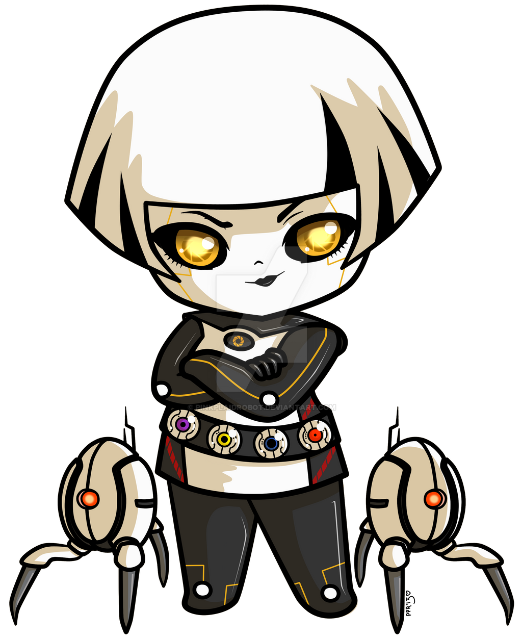 GlaDOS_Portal Chibi Charm