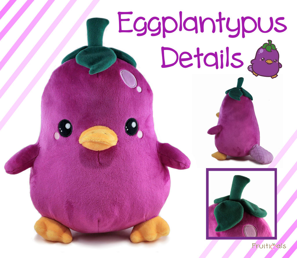 Eggplantypus plush!