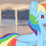 Rainbow Dash's moment to shine