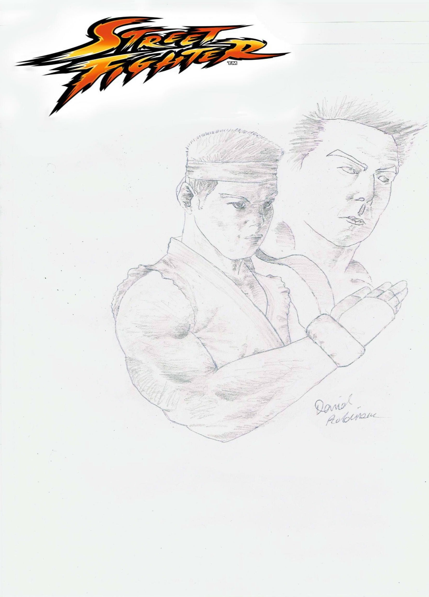 Street Fighter Artwork Title