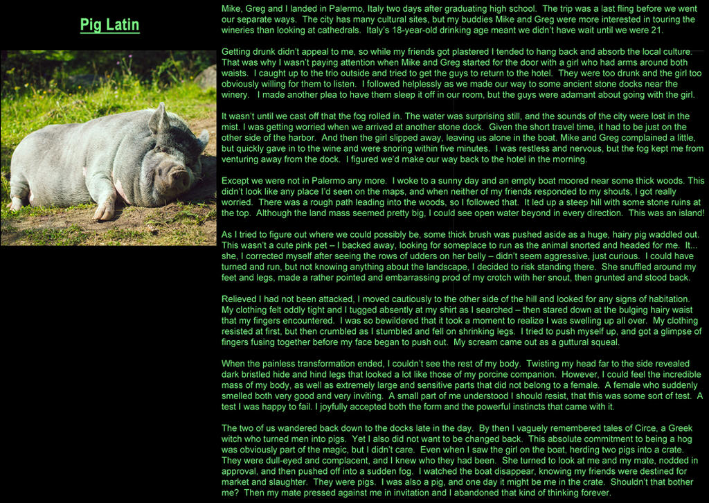 Pig Latin Rtribe Pig Latin by posti on DeviantArt