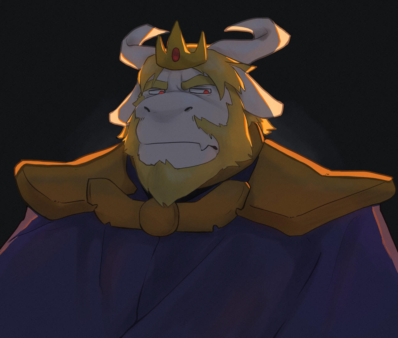 Asgor Mask Asgore by HuggerSmote on DeviantArt
