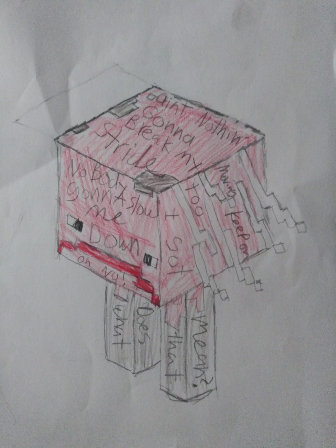 minecraft calligraphy thingy. by littleloomex on DeviantArt