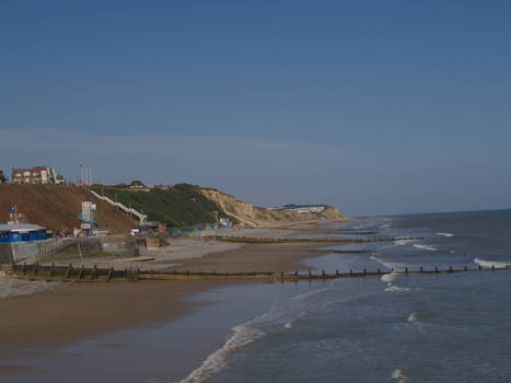 beach cromer,england