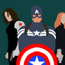 Minimalist Marvel: Captain America: Winter Soldier