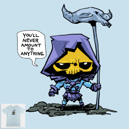 skeletor shirt