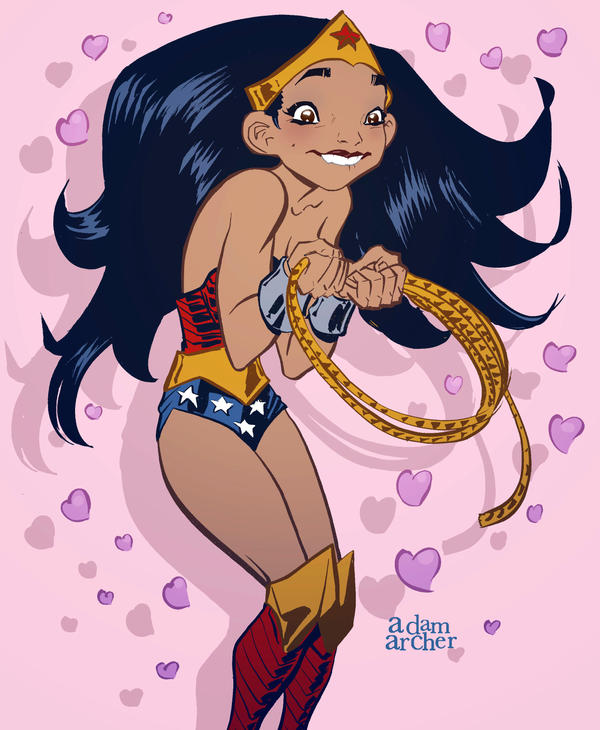 wonder woman by a-archer