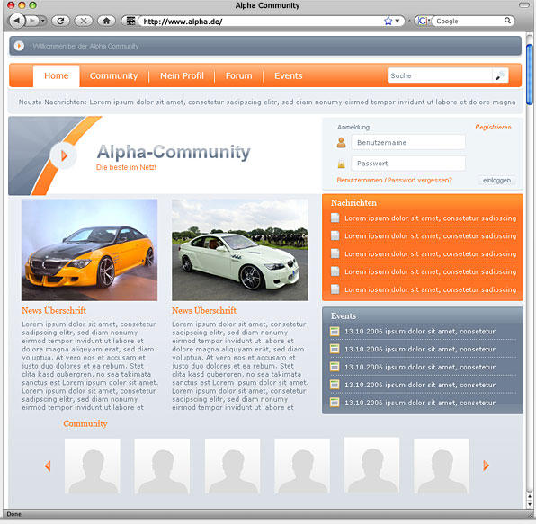 Alpha Community Form Alpha Community v2 by smashingninja on DeviantArt