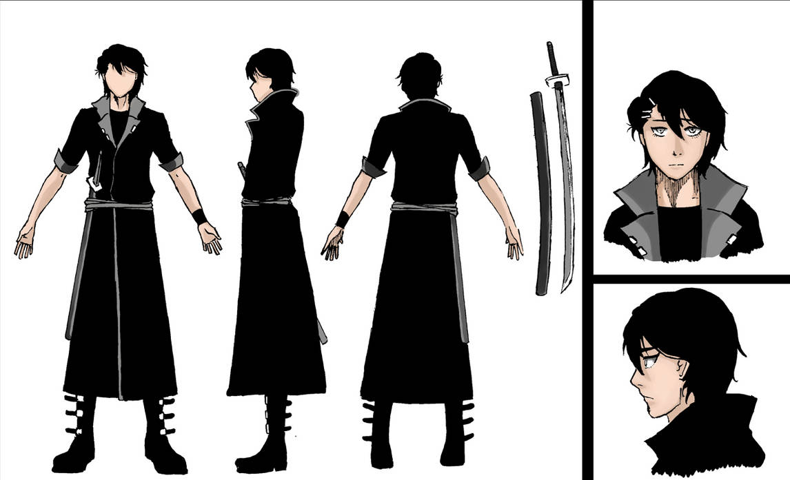 SIMPLE CHARACTER REFERENCE SHEET COLORED by arinoverse on DeviantArt