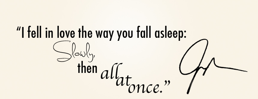 John Green Cover Photo - TFIOS_LoveLikeSleep