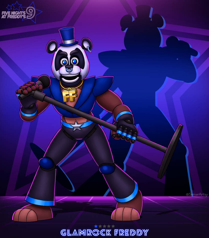 Glamrock Freddy - FNaF 2020 by SeniorArtsy on DeviantArt