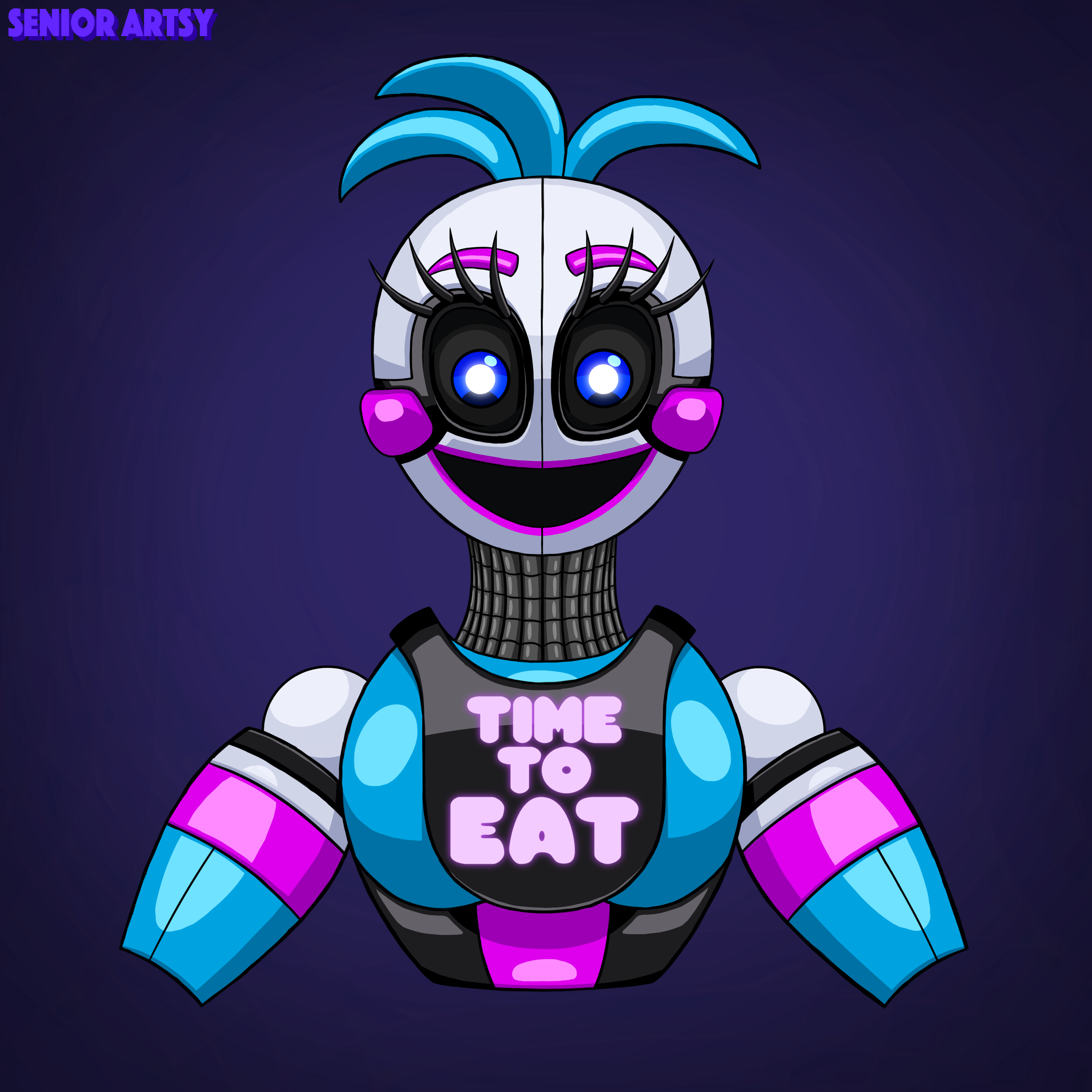 Funtime Chica ANIMATION by HeroGollum on DeviantArt