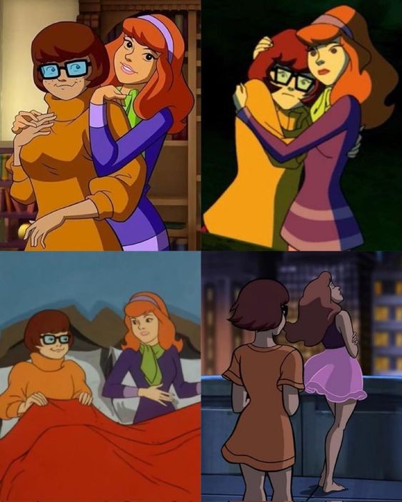 Just remember the classic Velma X Daphne by Takostu64 on DeviantArt