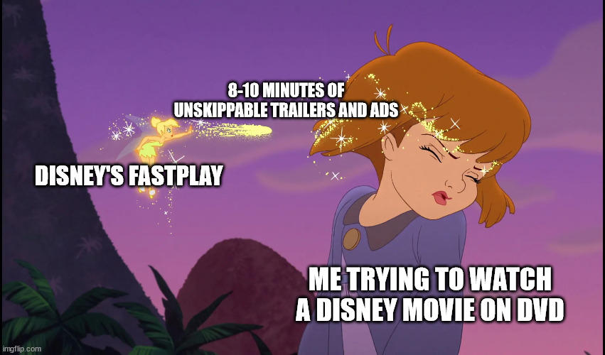 This Disney Dvd Is Enhanced With Disney's Fast Play This Disney DVD is enhanced with Disney's FastPlay by Takostu64 on