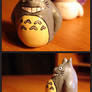 Totoro in clay