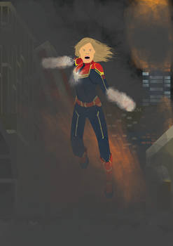 Captain Marvel's Dark Times