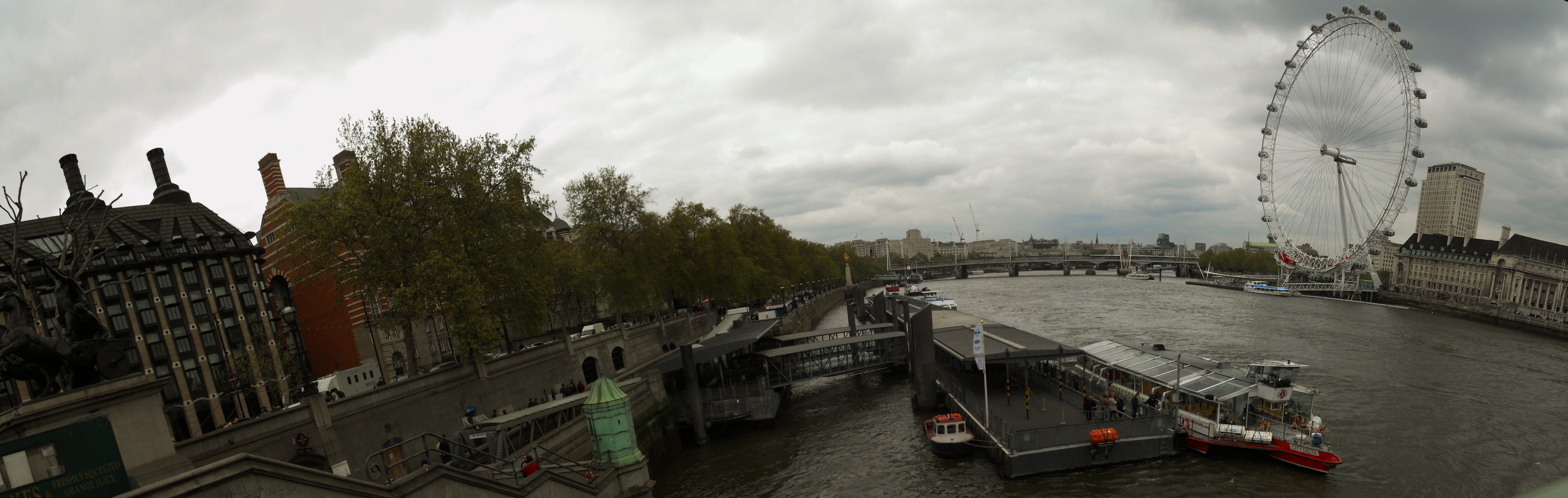 View from Westminster Bridge