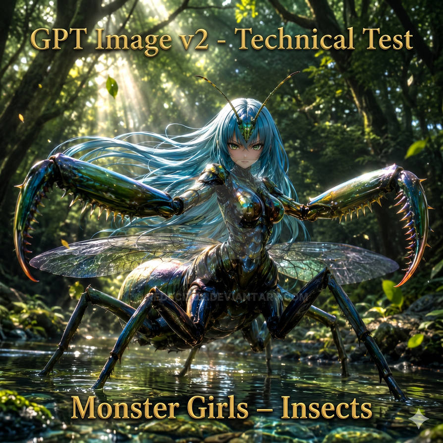 Insect Codex GPT Image v2 (Codex)- Monster Girls - Insectos by redscizor on DeviantArt