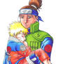 Iruka and Naruto