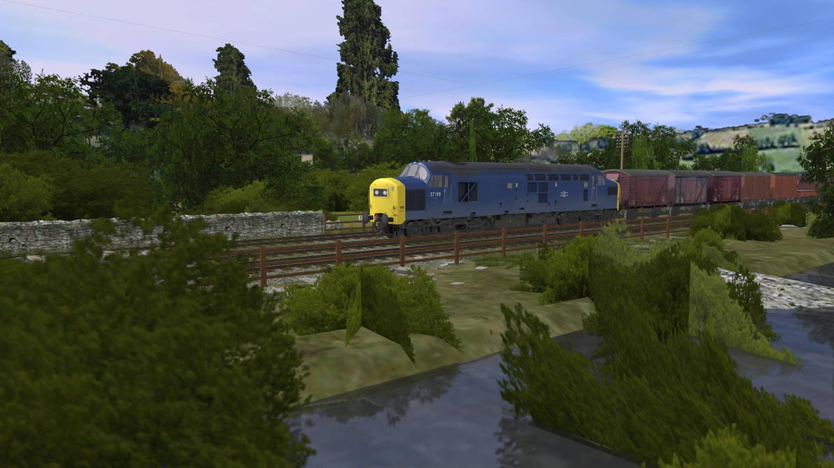 A Goods Train by TrainDrawer on DeviantArt