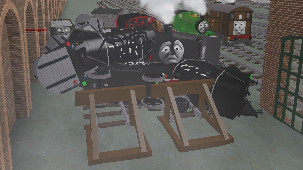 A Dirty Object Poorly Edited By Traindrawer On Deviantart - roblox cool beans railway 3