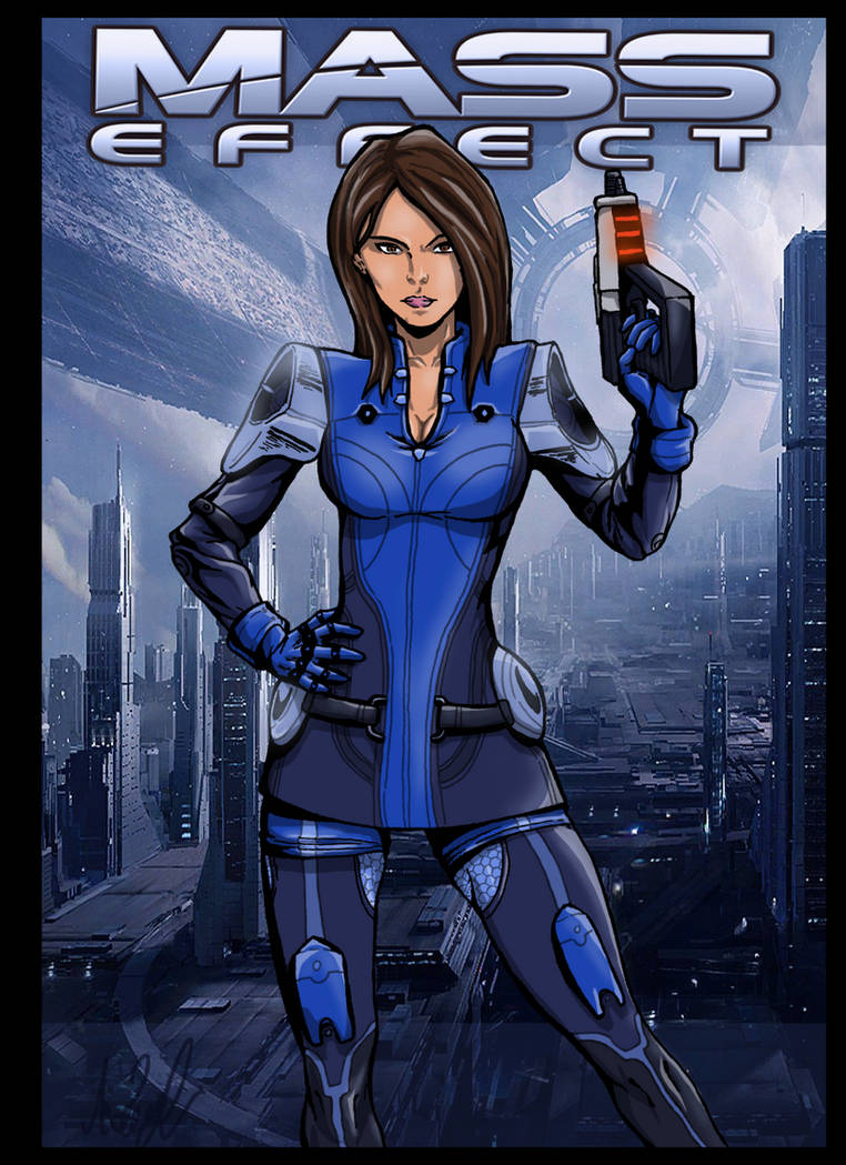 Ashley Williams Mass Effect By Abylaikhan On Deviantart 