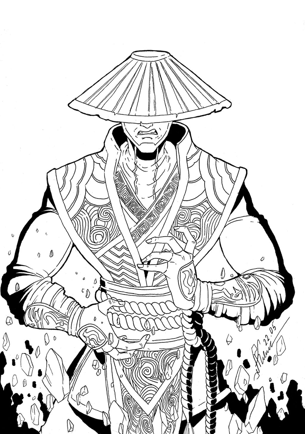 Raiden Mortal Kombat X by Abylaikhan on DeviantArt