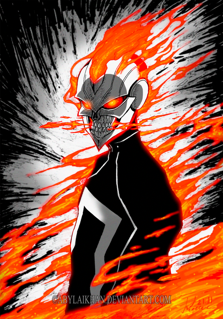 Ghost Rider by Abylaikhan on DeviantArt