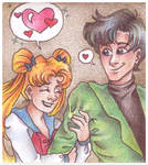 LC: Usagi and Mamoru [03-08-2012] by Annorelka