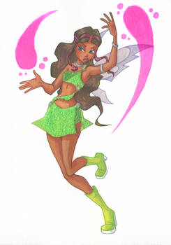 Winx glitter series: Aisha/Layla