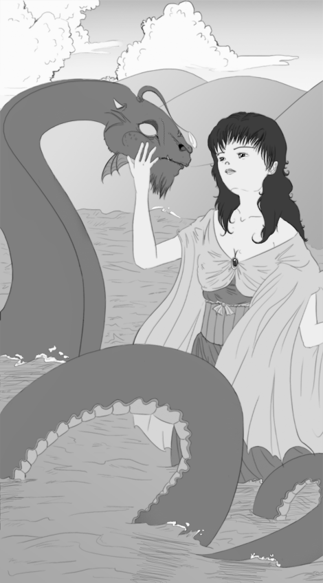 The Maiden and the Sea Serpant