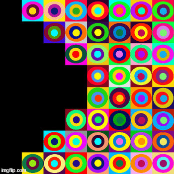 updated GIF with rainbow squares and circles