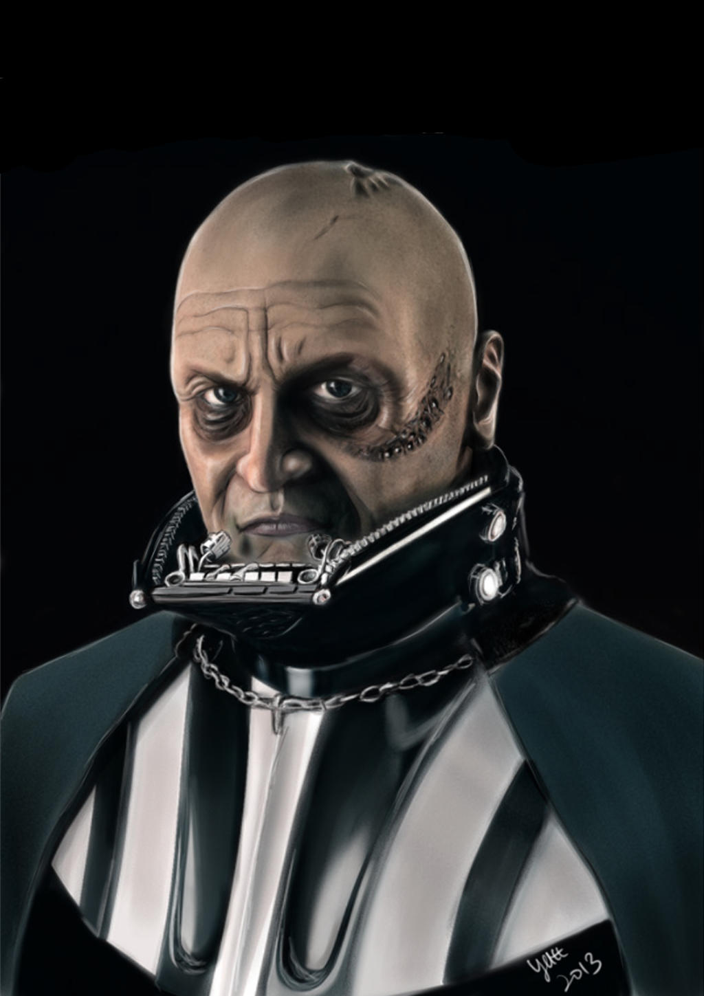 darth vader unmasked by azzariyatt on DeviantArt