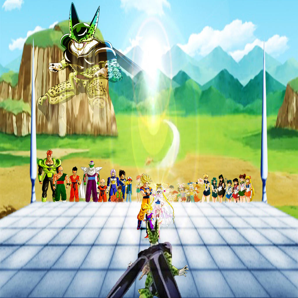 The Cell Games Begins by yugioh1985 on DeviantArt