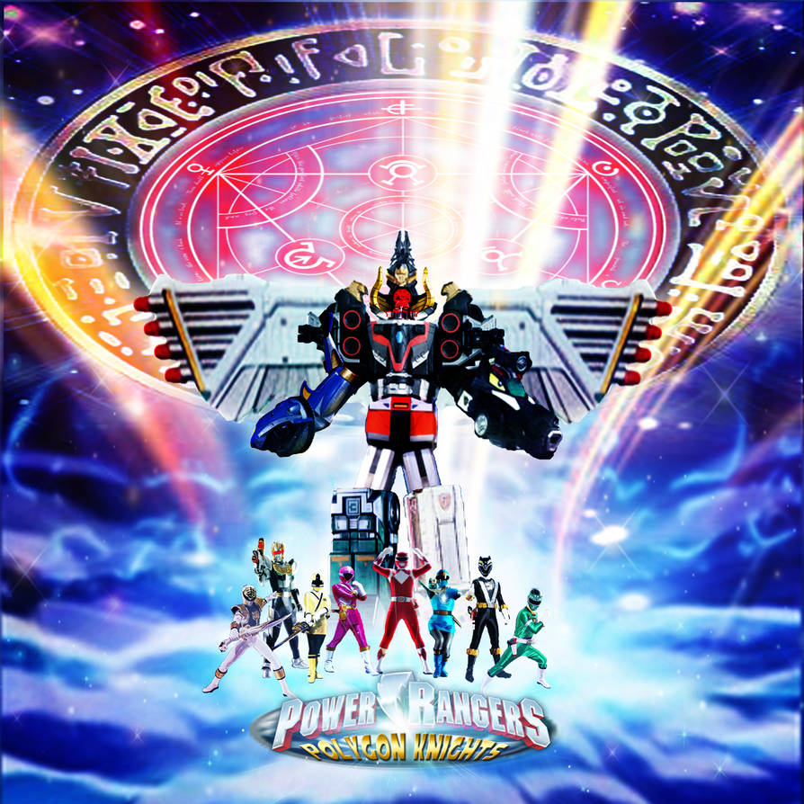 Power Rangers - Polygon Knights by yugioh1985 on DeviantArt