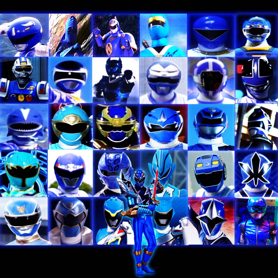 Blue Power Rangers by yugioh1985 on DeviantArt