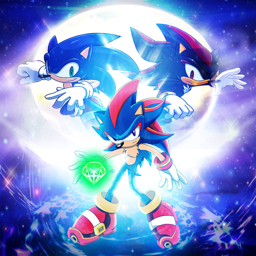 Shadic the Hedgehog, Fusion Form by yugioh1985 on DeviantArt