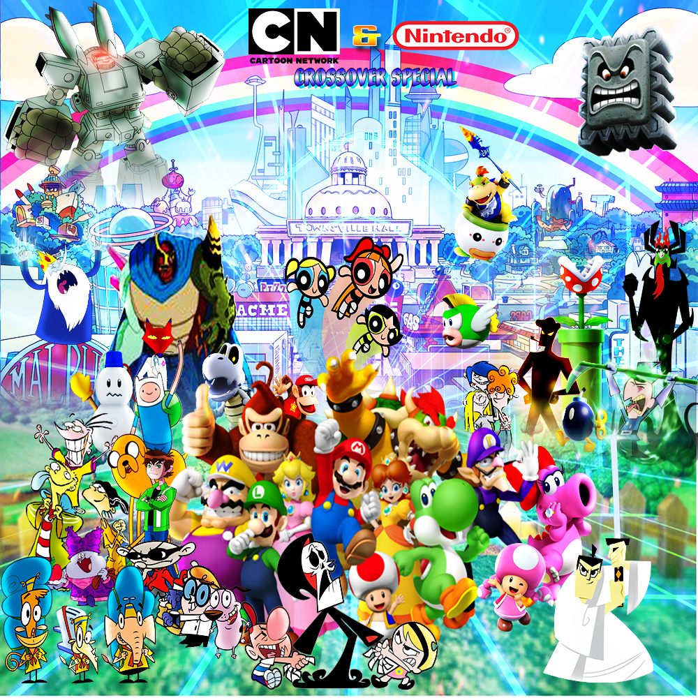Cartoon Network Crossover Roster Cartoon Network and Nintendo Crossover by yugioh1985 on DeviantArt