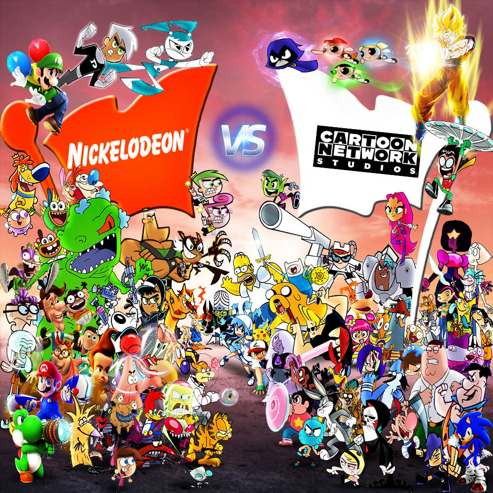 Cartoon Netwerk Versus Nickelodeon