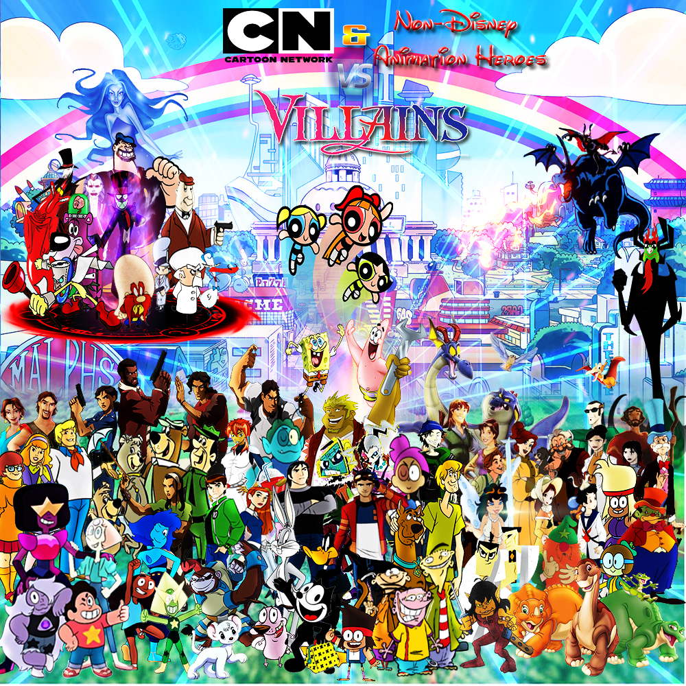 CN and Non-Disney Anime Heroes Vs Villians by yugioh1985 on DeviantArt CN and Non-Disney Anime Heroes Vs Villians by yugioh1985 on DeviantArt