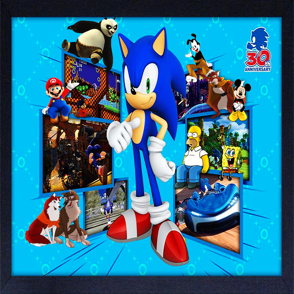 Sonic The Hedgehog 10 Poster by Dinoslayer730 on DeviantArt