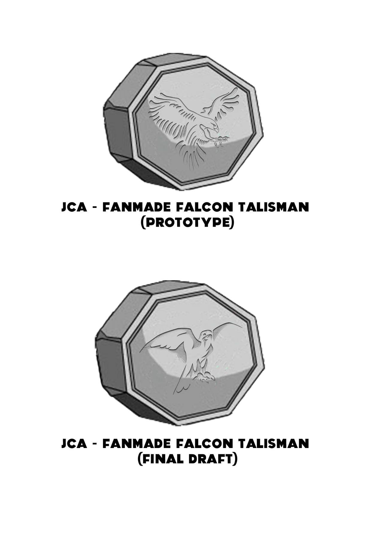 JCA - Fanmade Falcon Talisman by yugioh1985 on DeviantArt