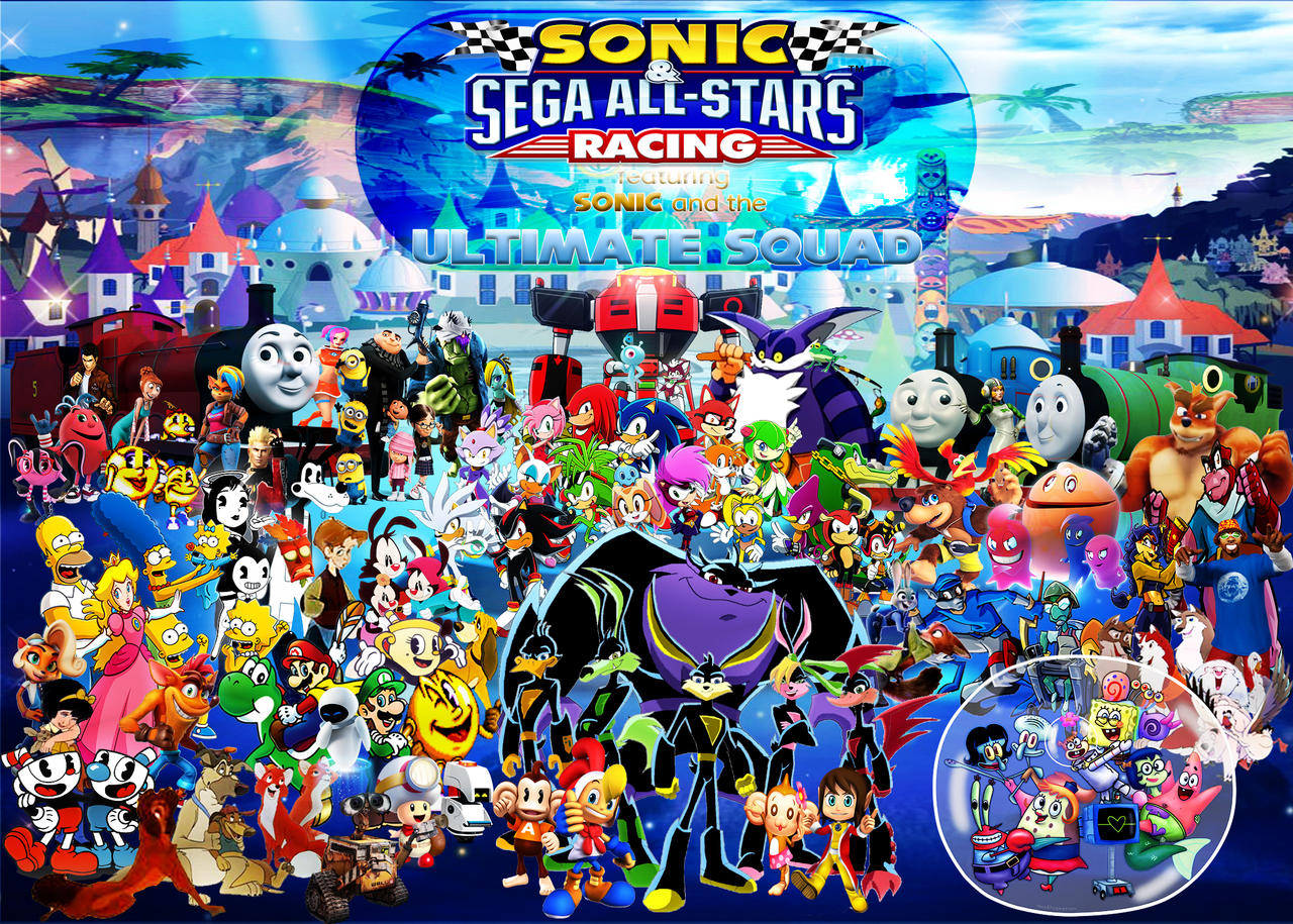 Sonic And Sega All Stars Racing Ft The Ulta Squad By Yugioh1985 On sonic-and-sega-all-stars-racing-ft-the-ulta-squad-by-yugioh1985-on