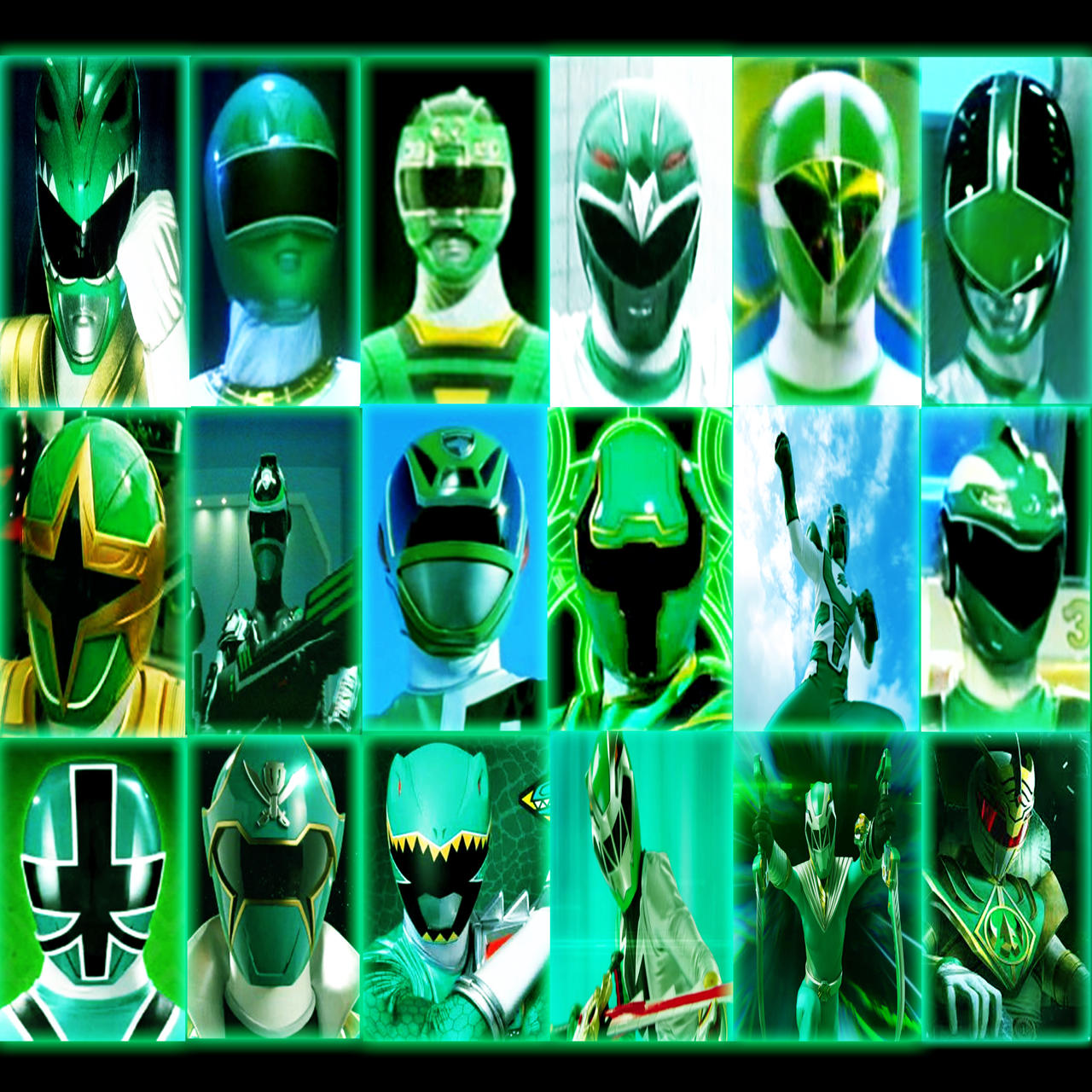 Green Power Rangers Energem Green Power Rangers (v2) by yugioh1985 on DeviantArt