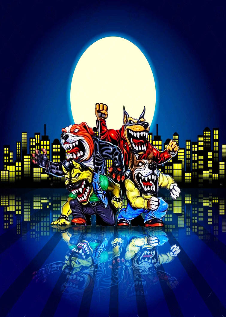 SS/ED Cartoon Style Muscle Mutts by yugioh1985 on DeviantArt